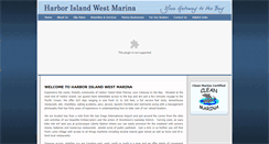 Desktop Screenshot of harborislandwest.com