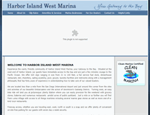 Tablet Screenshot of harborislandwest.com